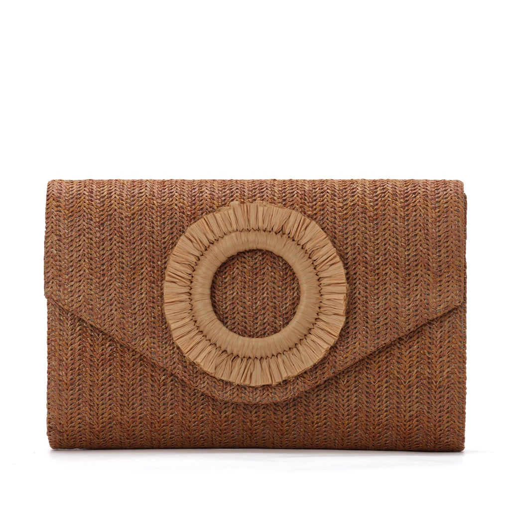 Straw Clutch Purses for Women Woven Evening Bag Summer Beach Bag for Party Weeding Vacation
